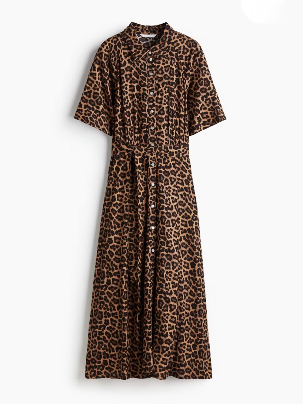 H&M Tie-Belt Shirt Dress